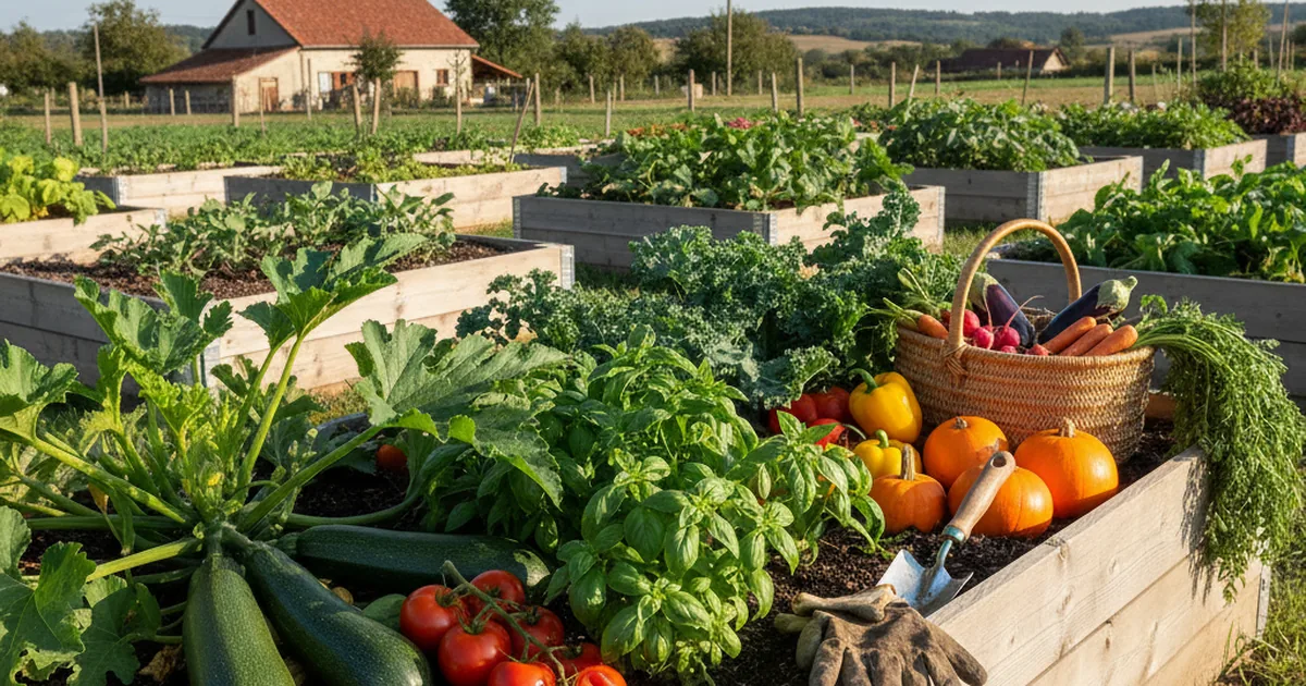 Erntezeit im Hochbeet: Welches Gemüse Sie jetzt ernten können