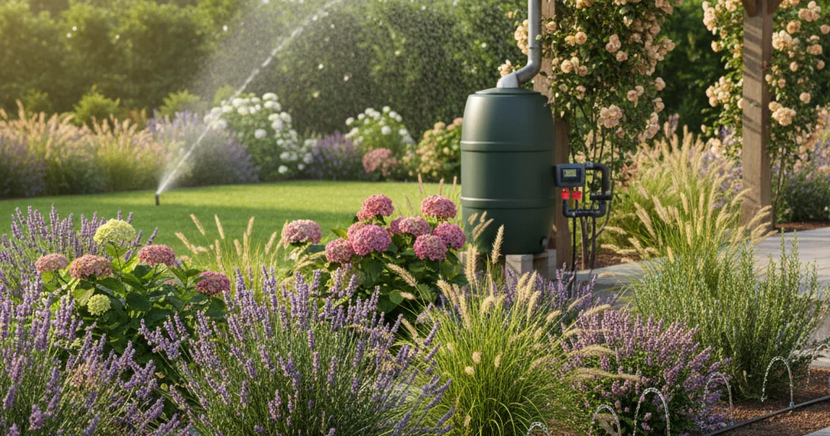 Effizient Garten gießen im Sommer: So bleibt Ihr Traumgarten vital und spart Wasser