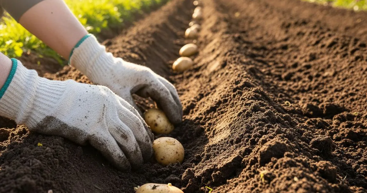Kartoffeln pflanzen: Wann, Abstand & Tipps für reiche Ernte