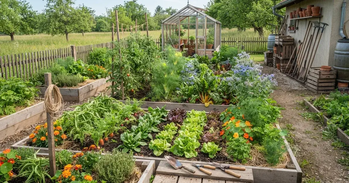 Mischkultur im Gemüsegarten: So planen Sie Ihren naturnahen Anbau für reiche Ernten