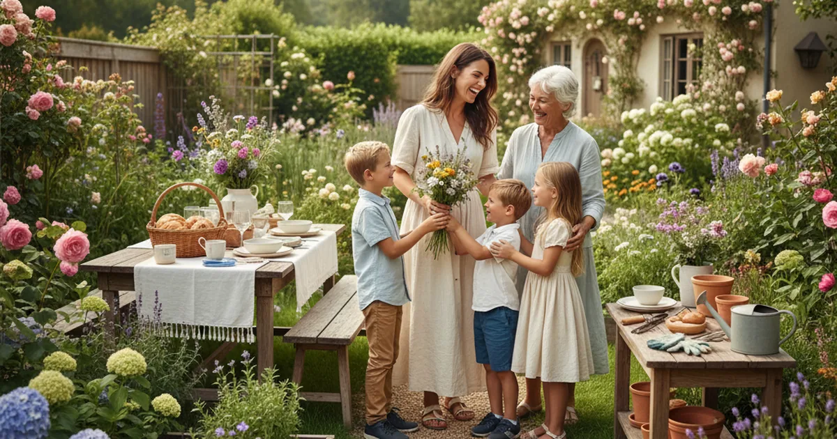 Muttertag im Grünen: Unvergessliche Gartenerlebnisse statt nur Blumen